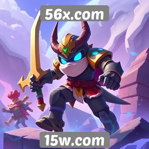 Gameplay e mecânicas de jogos em 56x.com